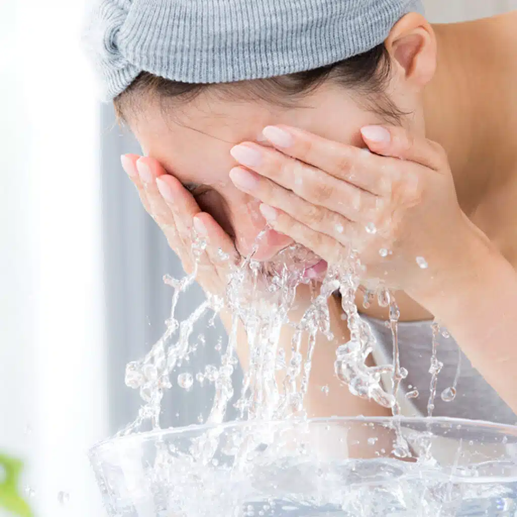 施術準備 横浜みなとみらい